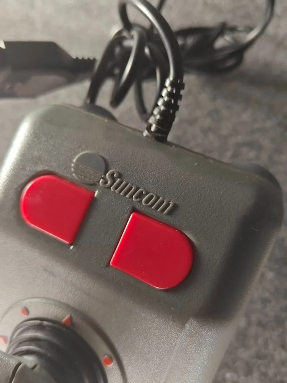 Suncom Analog EDGE Joystick Apple IBM Compatible Vintage PREOWNED